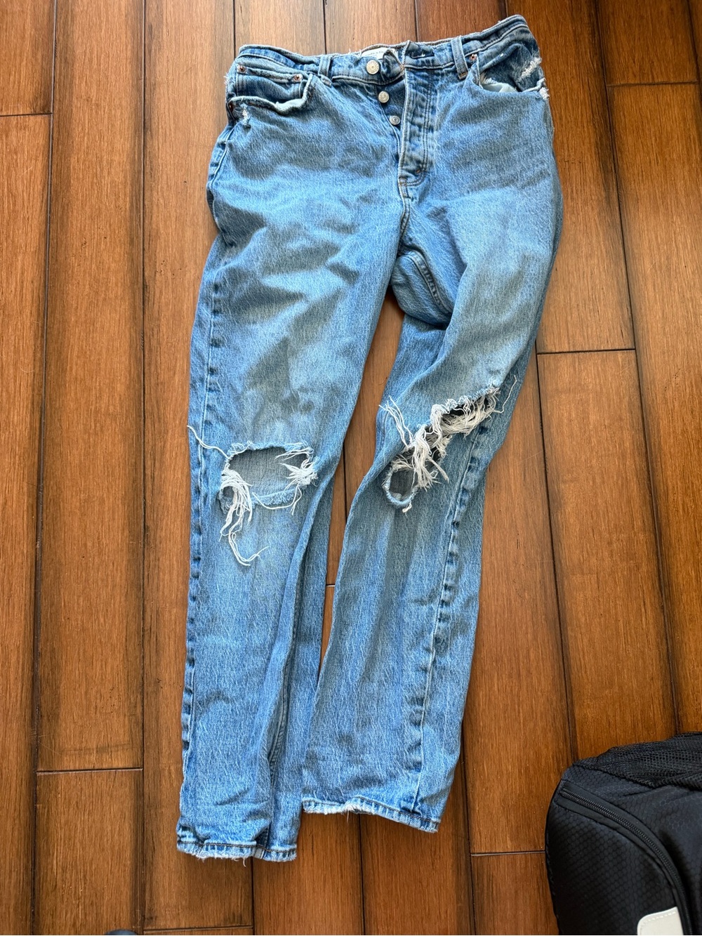 A&F Distressed Women’s Jeans